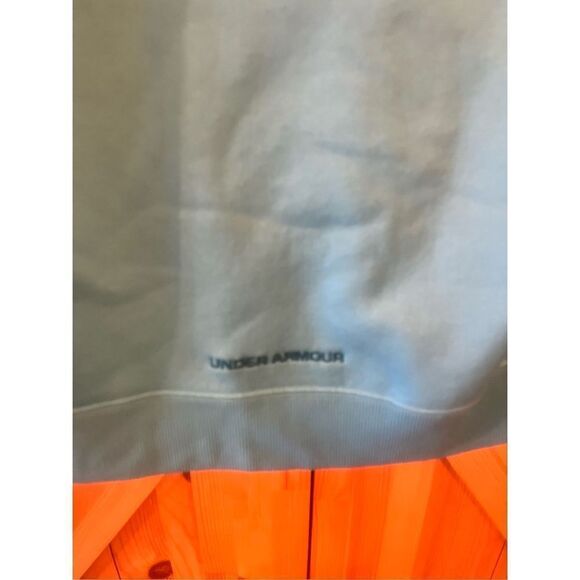 Under Armor Hoodie unisex Small Blue Hooded Sweatshirt Sweater Pullover (2255) - Picture 3 of 4